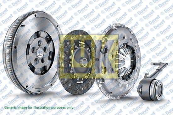 LUK 600017300 Debriyaj Seti+Volan+Rulman Transit V347 2.4tdci 06-14 (135-140ps Jxfa-Jxfc-H9fd)